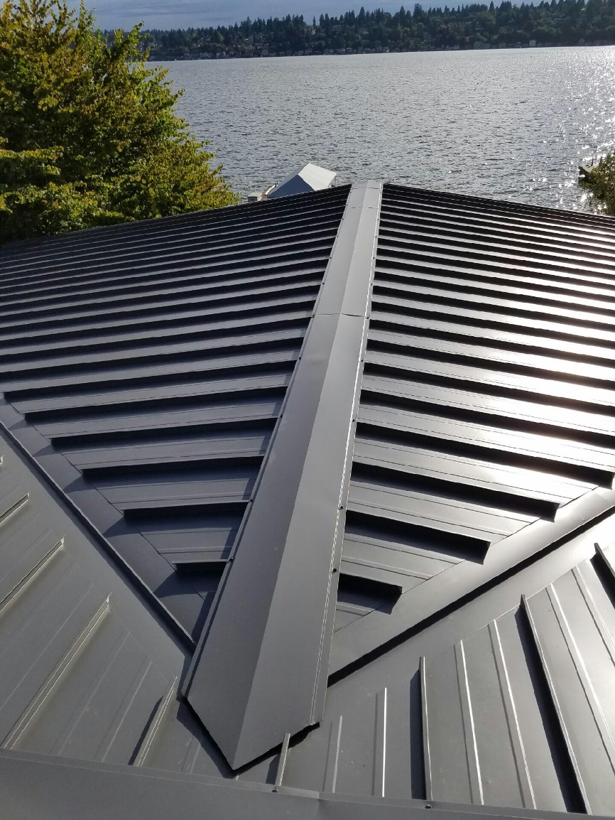 Kirkland Standing Seam Metal Roof Pinnacle Roofing Professionals LLC