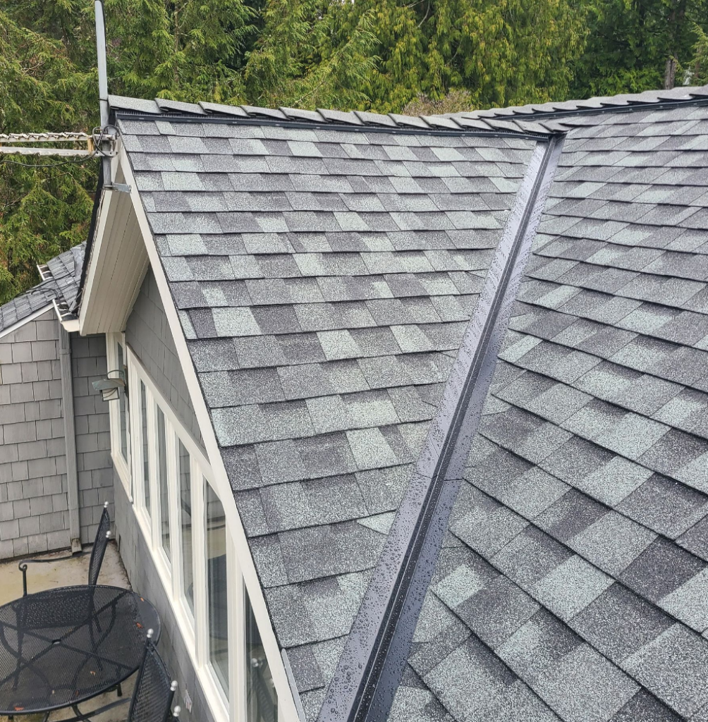 CertainTeed NorthGate shingles Granite Gray installation